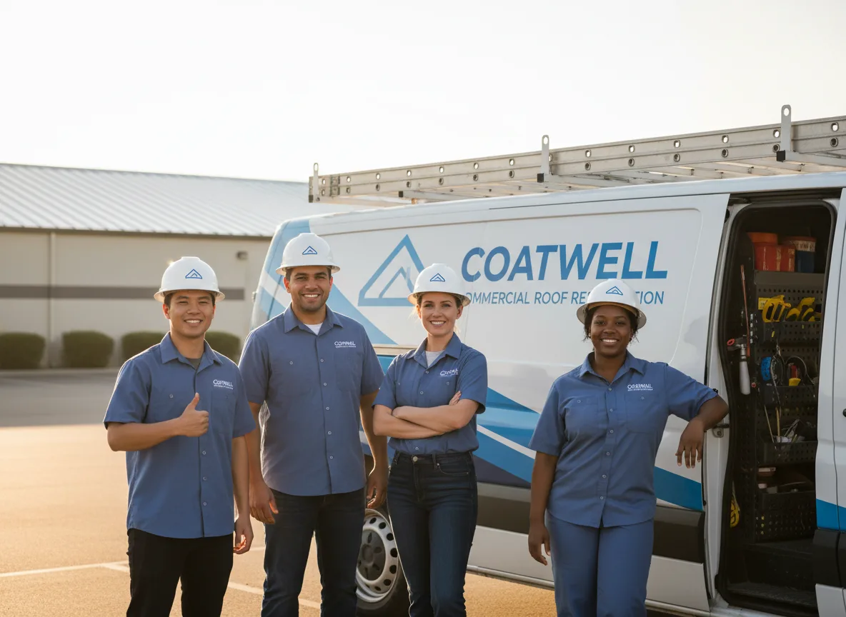Commercial roof coating company in Lambert, MT